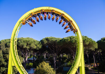 Attrazione Freestyle nel giro della morte